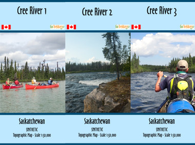 Cree River Map Set - Synthetic