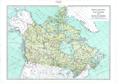 Canada Explorers Map