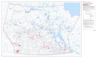 Canada government Indian & Inuit Communities Prairie Provinces Map 47" x 28" from the 1980's