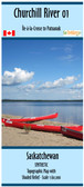 Churchill River 01 - Lac Île-à-la-Crosse map - SYNTHETIC