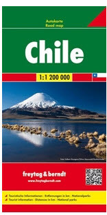 Chile travel map