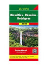 Mauritius Reunion Rodrigues Travel Map