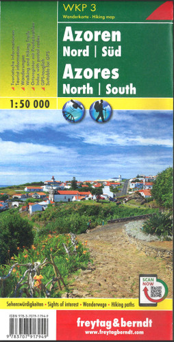 Azores Travel Maps North and South