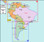 South America North Travel Map