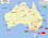 Melbourne to Sydney Map