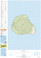 Topographic map of the Mangaia in the Pacific at scale 1:25,000 by the NZ government