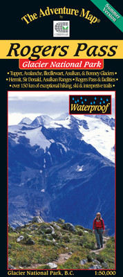 Rogers Pass Map (Hiking & Biking)