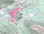 Alberta Topographic Relief Map Detail