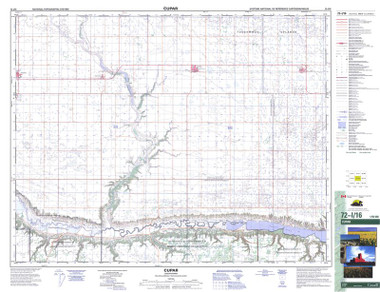 Saskatchewan Topographic Map