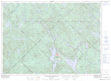 Quebec Topographic Map