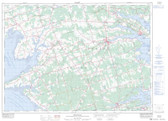 Prince Edward Island Topographic Map