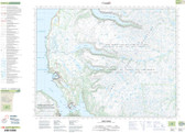 Newfoundland and Labrador Topographic Map