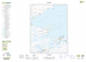 Nunavut Topographic Relief Map