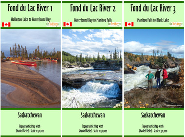 Fond du Lac River Map Set