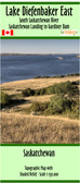 Lake Diefenbaker East Map