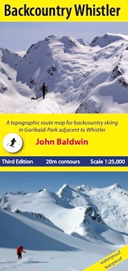 Backcountry Whistler map