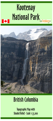 Kootenay National Park map