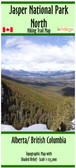Jasper National Park North - Hiking Trails Map 