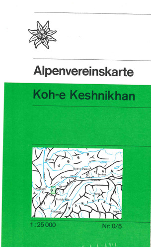 Koh e Keshnikhan in Afghanistan map