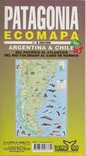 Patagonia Ecomapa Trekking Map