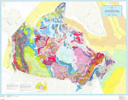 Geological GSC Canada Map