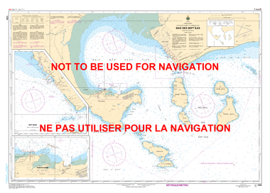 Baie des Sept-Îles Canadian Hydrographic Nautical Charts Marine Charts (CHS) Maps 1220