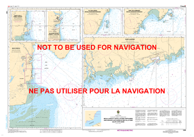 Mouillages et Installations Portuaires/Anchorages and Harbour Installations - Haute Côte-Nord Canadian Hydrographic Nautical Charts Marine Charts (CHS) Maps 1226