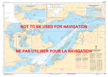 Lac Saint-Louis Canadian Hydrographic Nautical Charts Marine Charts (CHS) Maps 1430