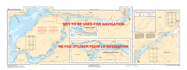 Rivière des Prairies Canadian Hydrographic Nautical Charts Marine Charts (CHS) Maps 1509