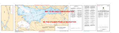 Lac des Deux Montagnes Canadian Hydrographic Nautical Charts Marine Charts (CHS) Maps 1510