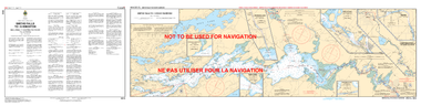 Smith Falls to/à Kingston including/y compris Tay River to/à Perth Canadian Hydrographic Nautical Charts Marine Charts (CHS) Maps 1513