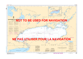 Lake Ontario/Lac Ontario Canadian Hydrographic Nautical Charts Marine Charts (CHS) Maps 2000