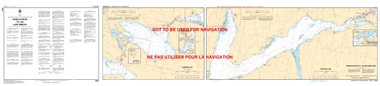 Bobcaygeon to Lake Simcoe / Bobcaygeon au Lake Simcoe Canadian Hydrographic Nautical Charts Marine Charts (CHS) Maps 2025