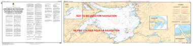 Lakes Simcoe and Couchiching including the Holland River/Lacs Simcoe et Couchiching y compris Holland River Canadian Hydrographic Nautical Charts Marine Charts (CHS) Maps 2028
