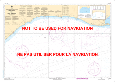 Long Point to/à Port Glasgow Canadian Hydrographic Nautical Charts Marine Charts (CHS) Maps 2121