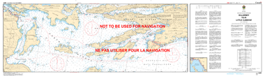 Killarney to/à Little Current Canadian Hydrographic Nautical Charts Marine Charts (CHS) Maps 2205