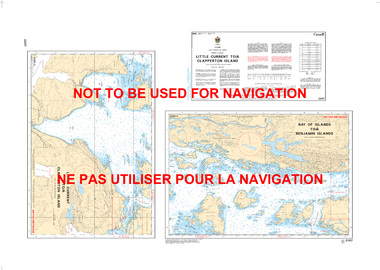 Little Current to/à Clapperton Island Canadian Hydrographic Nautical Charts Marine Charts (CHS) Maps 2207