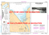 Tiffin Harbour Canadian Hydrographic Nautical Charts Marine Charts (CHS) Maps 2222