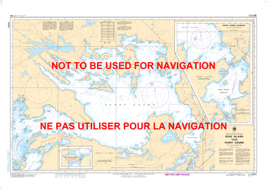 Rose Island to/à Parry Sound Canadian Hydrographic Nautical Charts Marine Charts (CHS) Maps 2224