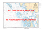 Approaches to/Approches à Parry Sound Canadian Hydrographic Nautical Charts Marine Charts (CHS) Maps 2225