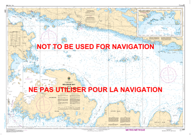 Meldrum Bay to/à St.Joseph Island Canadian Hydrographic Nautical Charts Marine Charts (CHS) Maps 2251