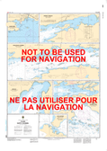Plans North Channel Canadian Hydrographic Nautical Charts Marine Charts (CHS) Maps 2268