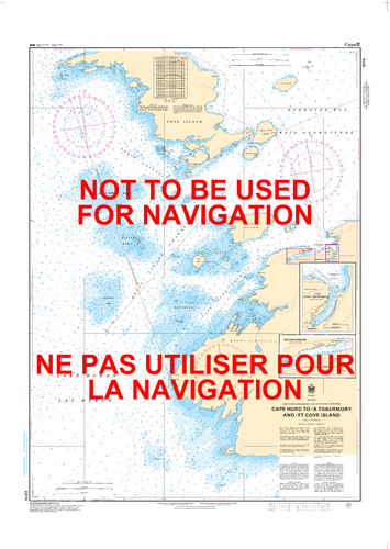 Cape Hurd to/à Tobermory and/et Cove Island Canadian Hydrographic Nautical Charts Marine Charts (CHS) Maps 2274