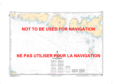 Duck Islands to\à DeTour Passage Canadian Hydrographic Nautical Charts Marine Charts (CHS) Maps 2297