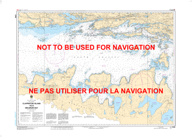 Clapperton Island to/à Meldrum Bay Canadian Hydrographic Nautical Charts Marine Charts (CHS) Maps 2299
