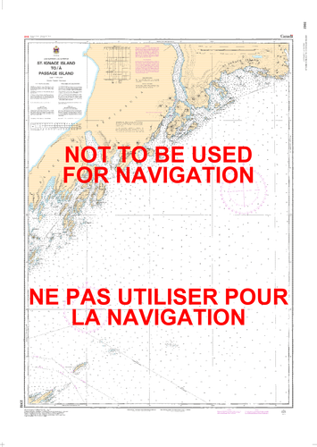 St. Ignace Island to/à Passage Island Canadian Hydrographic Nautical Charts Marine Charts (CHS) Maps 2302