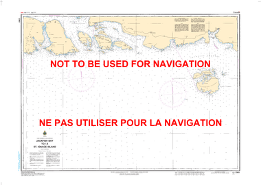 Jackfish Bay to/à St. Ignace Island Canadian Hydrographic Nautical Charts Marine Charts (CHS) Maps 2303