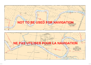 Kootenay Lake and River Canadian Hydrographic Nautical Charts Marine Charts (CHS) Maps 3050