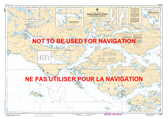 Queen Charlotte Strait, Eastern Portion/Partie Est Canadian Hydrographic Nautical Charts Marine Charts (CHS) Maps 3547