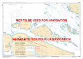 Queen Charlotte Strait Western Portion/Partie Ouest Canadian Hydrographic Nautical Charts Marine Charts (CHS) Maps 3549